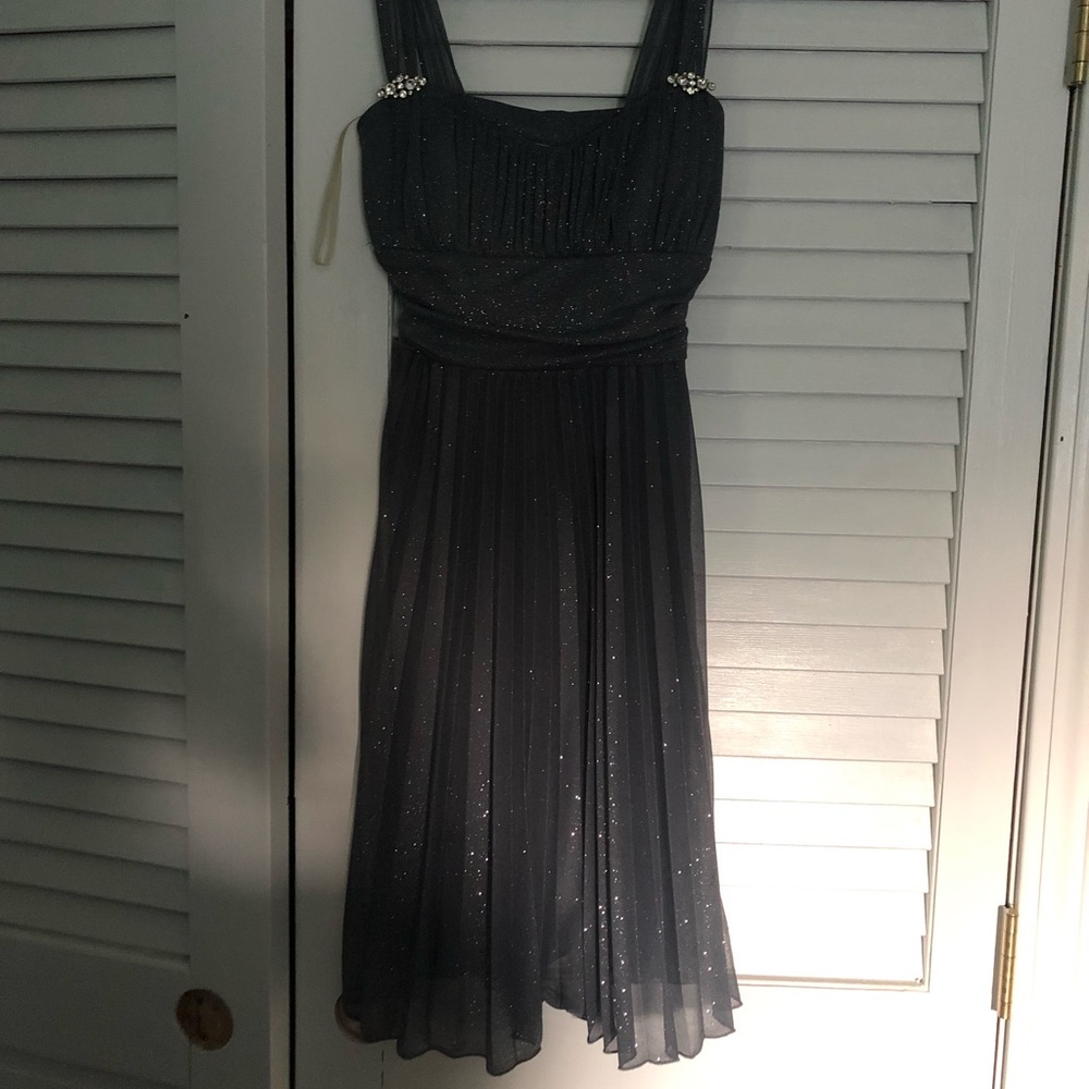 Speckless Silver Sparkle Dress